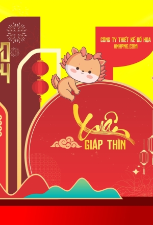 Backdrop tết- 004