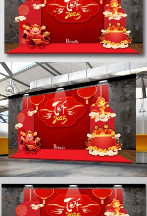 Backdrop tết- 007